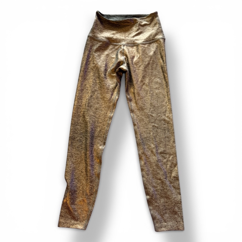 Beyond Yoga Rose Gold Dusted High Waisted 7/8 Legging Sz XS - Picture 4 of 11